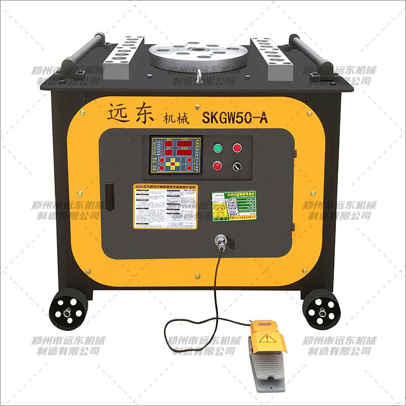 GW50型数控钢筋弯曲机(图1) GW50型数控钢筋弯曲机(图1)